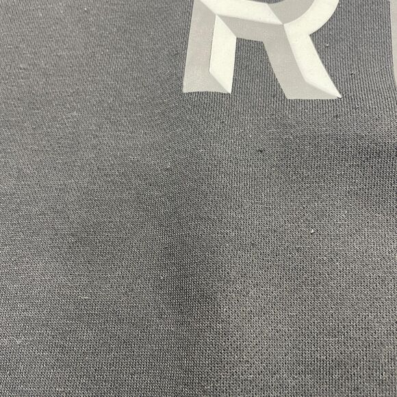 G-Star RAW Sweatshirt Mens Large Black Crewneck Pullover Logo RAW Graphic Fleece - Picture 3 of 12